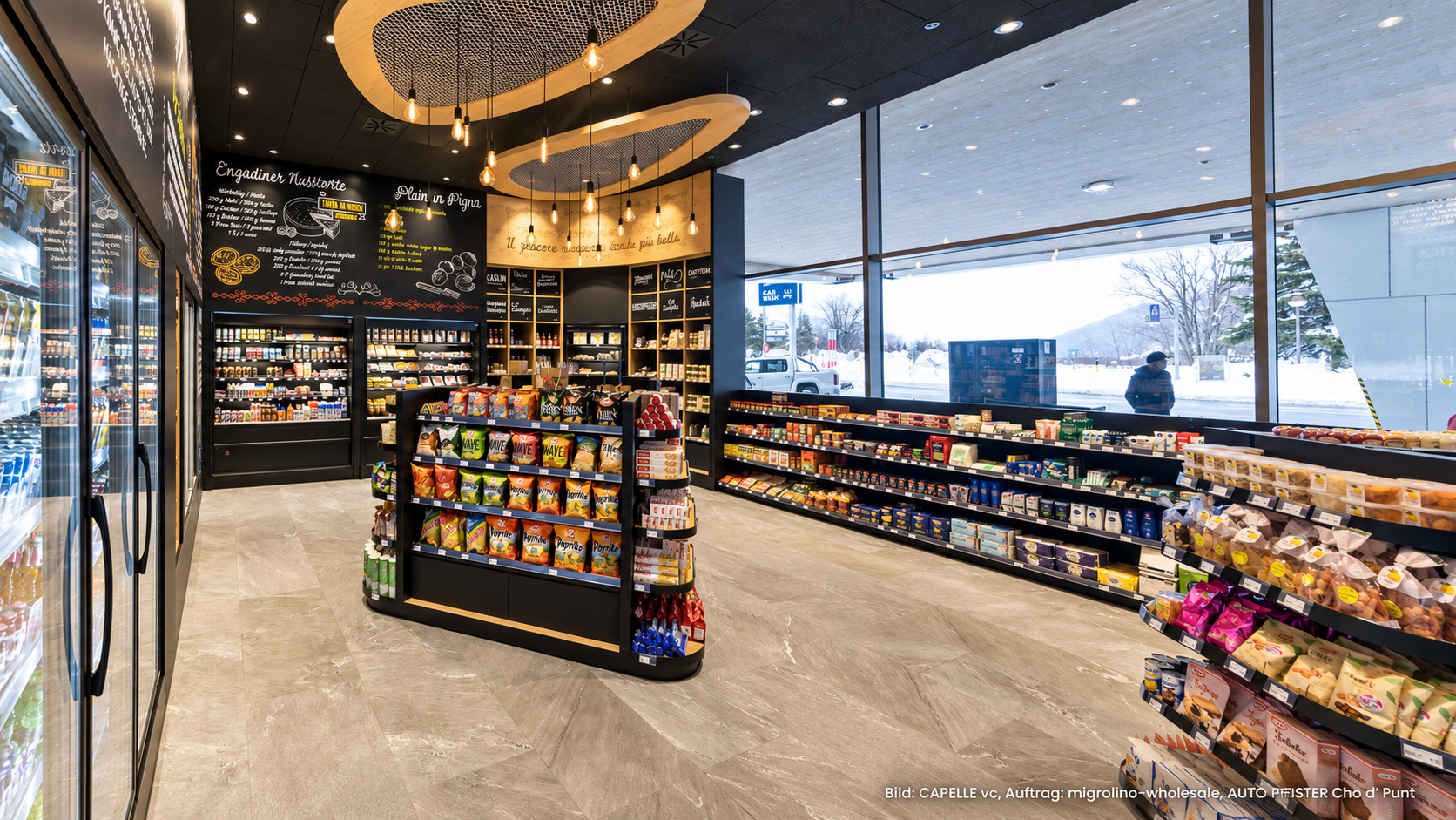 Visual Merchandising im Shop mit klarer Sortimentsstruktur und Warenpräsentation